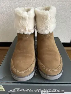 Eddie Bauer☆ブーツ 7 ナチュラル