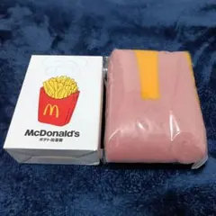マクドナルド福袋2024　ポテト加湿器＆ブルーノ・ブランケット　2点セット