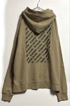 NUMBER (N)INE パーカー ビッグロゴ 2138 Ｌサイズ