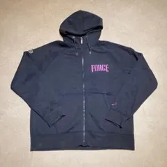 Nike ナイキ　force パーカー　フルジップ　ネイビー　パープル　L