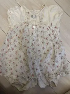 Angel Star 花柄ワンピース クリーム色のサムネイル