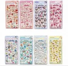 ボンボンドロップシール　サンリオ　コンプリート　8枚セット