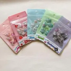 サンリオ　プチパーツ　キティ　クロミ　マイメロ　ハンギョドン　シナモロール