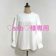 L08304) レリアン Leilian ボリュームスリーブとろみブラウス - メルカリ
