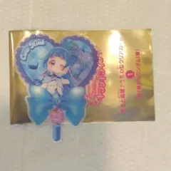 映画　キミとアイドル　プリキュア　入場者特典　うちわ型クリアカード　2週目