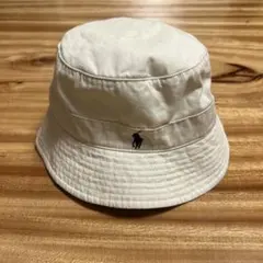 Ralph Lauren バケットハット アイボリー56cm