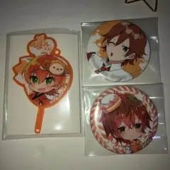 すとぷり ジェルくん キーホルダー 缶バッジ