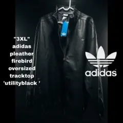 希少 3XL ADIDAS pleather firebird