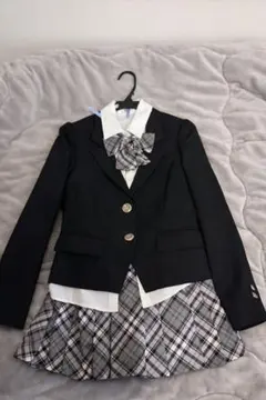 フォーマル 女の子 スーツセット 4点セット 卒業式 160cm