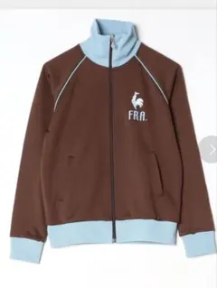 F.R.A. ブラウン ジャージ y2k 古着 トラックジャケット