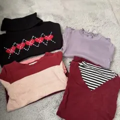 長袖カットソーセット ニット 140cm~