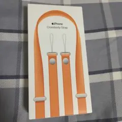 iPhone クロスボディストラップ オレンジ