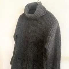 chambre de nimes ニット 毛 100% タートルネック ニーム