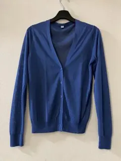 UNIQLO カーディガン　ブルー　M