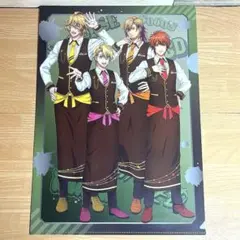300. うたプリ ココス クリアファイル 音也 那月 レン 翔