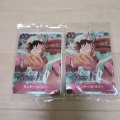 モスバーガー x ONE PIECE カード ルフィ 2枚セット