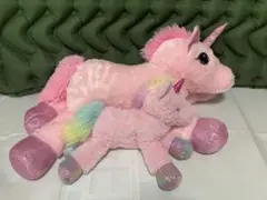 ユニコーンぬいぐるみ大小2点セット