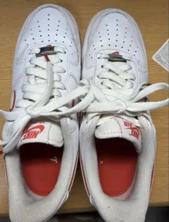 NIKE AIR FORCE 1 ホワイト レッドのサムネイル