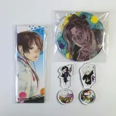 地獄楽 缶バッジ アクリルminiフィギュア 4点セット