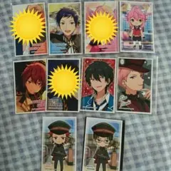 あんスタ②  デコステッカー3  7枚