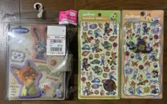 正規品 ボンボンドロップシール プチドロ ズートピア 2枚セット　シール帳付き