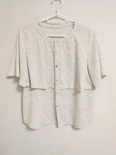 ロペピクニック 花柄 半袖ブラウス