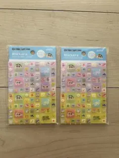 セリア　クレヨンしんちゃん　タイルシール　２枚