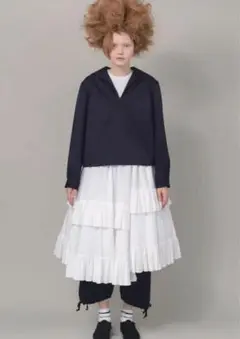 コムデギャルソンガール　シルクサテン　スカート COMME des GARCONS GIRL コムデギャルソンガール レディース