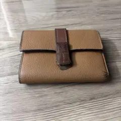 ロエベ バーティカル スモール ウォレット アナグラム　財布　三つ折り財布