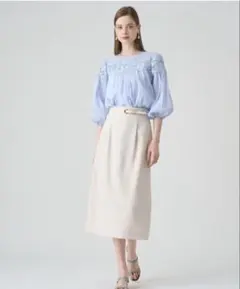 ANAYI ラミーサッカーティアードシャツワンピース - メルカリ