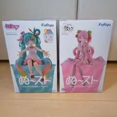 初音ミク 桜ミク ぬーどるストッパー ぬ～スト２点セット
