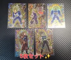 スーパードラゴンボールヒーローズ 5枚セット✨