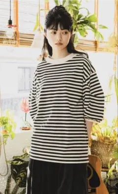 niko and... コットン天竺3Dスリーブプルオーバー