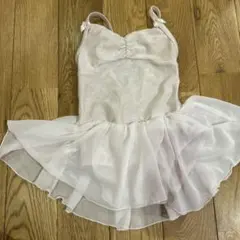 chacott キッズ　バレエ レオタード スカート付 ピンク
