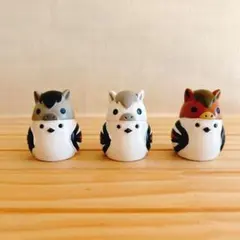 【週末限定】リトルフレンド シマエナガ 干支　馬　午　３種セット　キャンドゥ　②