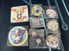 96猫 缶バッジ4種・アクキー3個・コースター2種 計9点セット