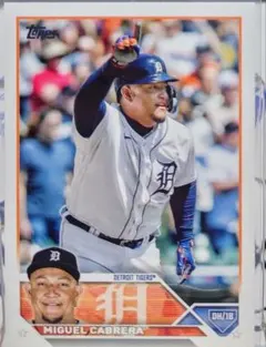 お値下げしました★ミゲル・カブレラ　ホセ・アブレイユ　topps 野球カード 2025年最新】ミゲルカブレラの人気アイテム - メルカリ
