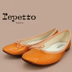Repetto Sophia レペット バレエシューズ リボン メタリックブルー