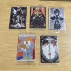 DEATH NOTE デスノート　ウエハース　カード　5点セット
