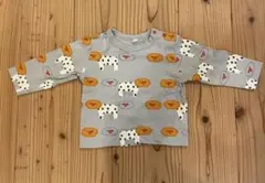 MARK'S HOGAN 牛と太陽プリント長袖カットソー