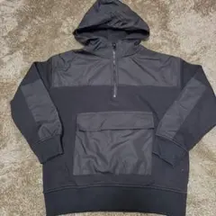 お値下げ　ザラキッズ 切り替え　スウェットパーカー　134cm ハーフジップ