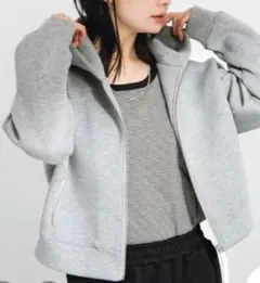 Sonny Label ダンボールショートジップパーカー