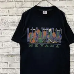 USA製90sヴィンテージTシャツ！シングルステッチブラック古着L 0604