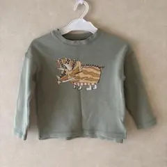 petit main トリケラトプス 長袖カットソー 110cm