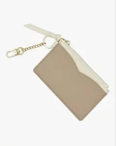 バイカラー　パスケース・定期入れ