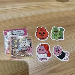 銀のんぽちゃむ付 スシロー 可哀想に！ コラボ限定 ステッカー ピック
