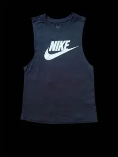 NIKE ナイキ　ロゴタンクトップ　黒Sサイズのサムネイル