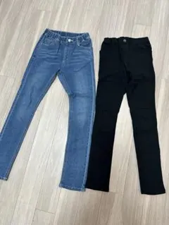 値下げ！ブランシェス☆デニムパンツ2点セット