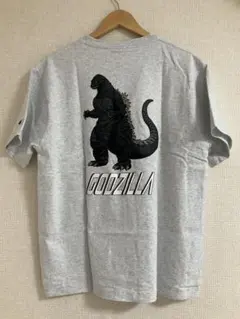 Champion GODZILLA グレー Tシャツ (M)