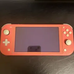 Nintendo Switch Lite コーラル　本体　カバー&ケース付き